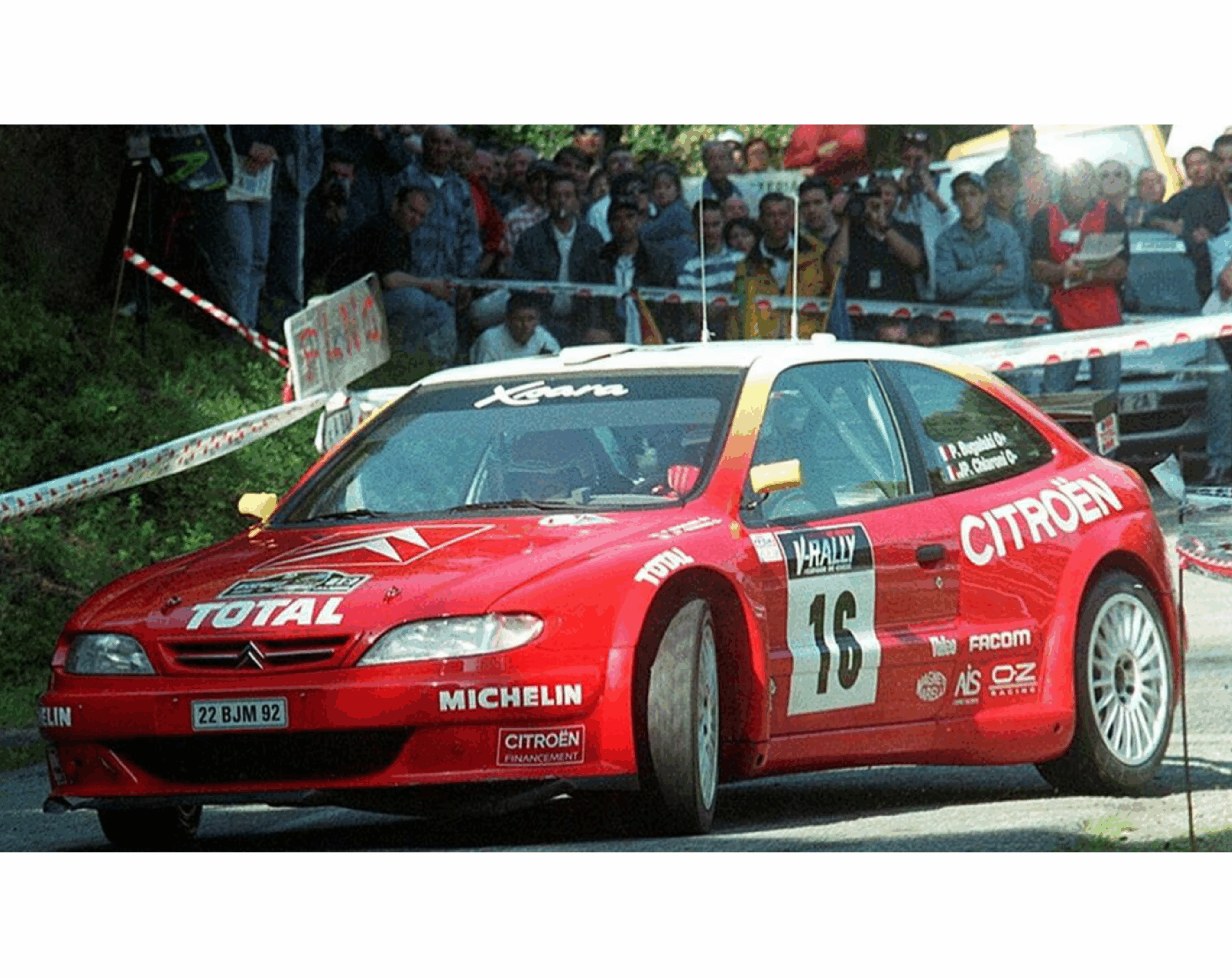 Sticker porte latéral V-RALLY Rallye de france "43e Tour de corse" – Image 4