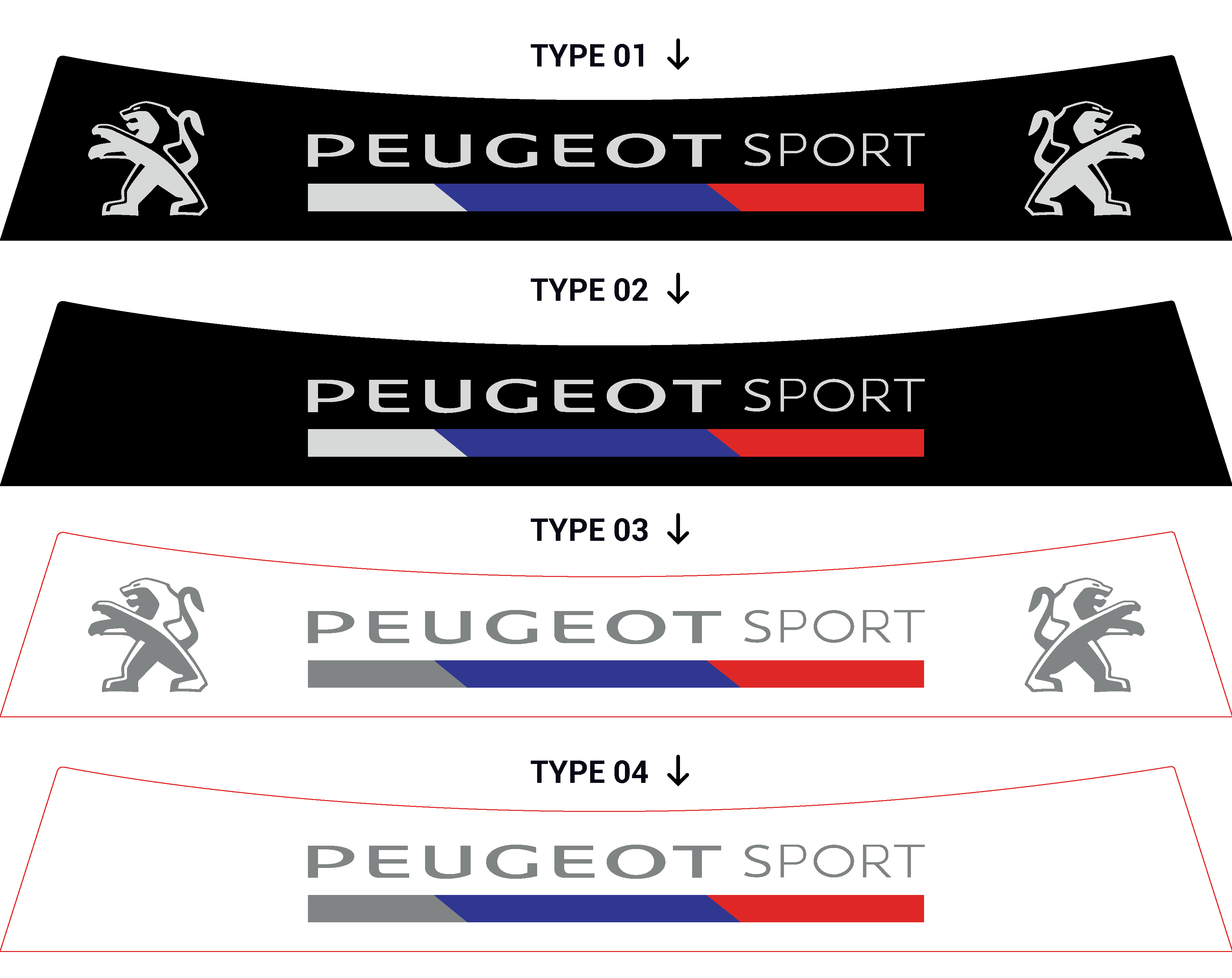 Bandeau pare-soleil Peugeot 308 GTI II