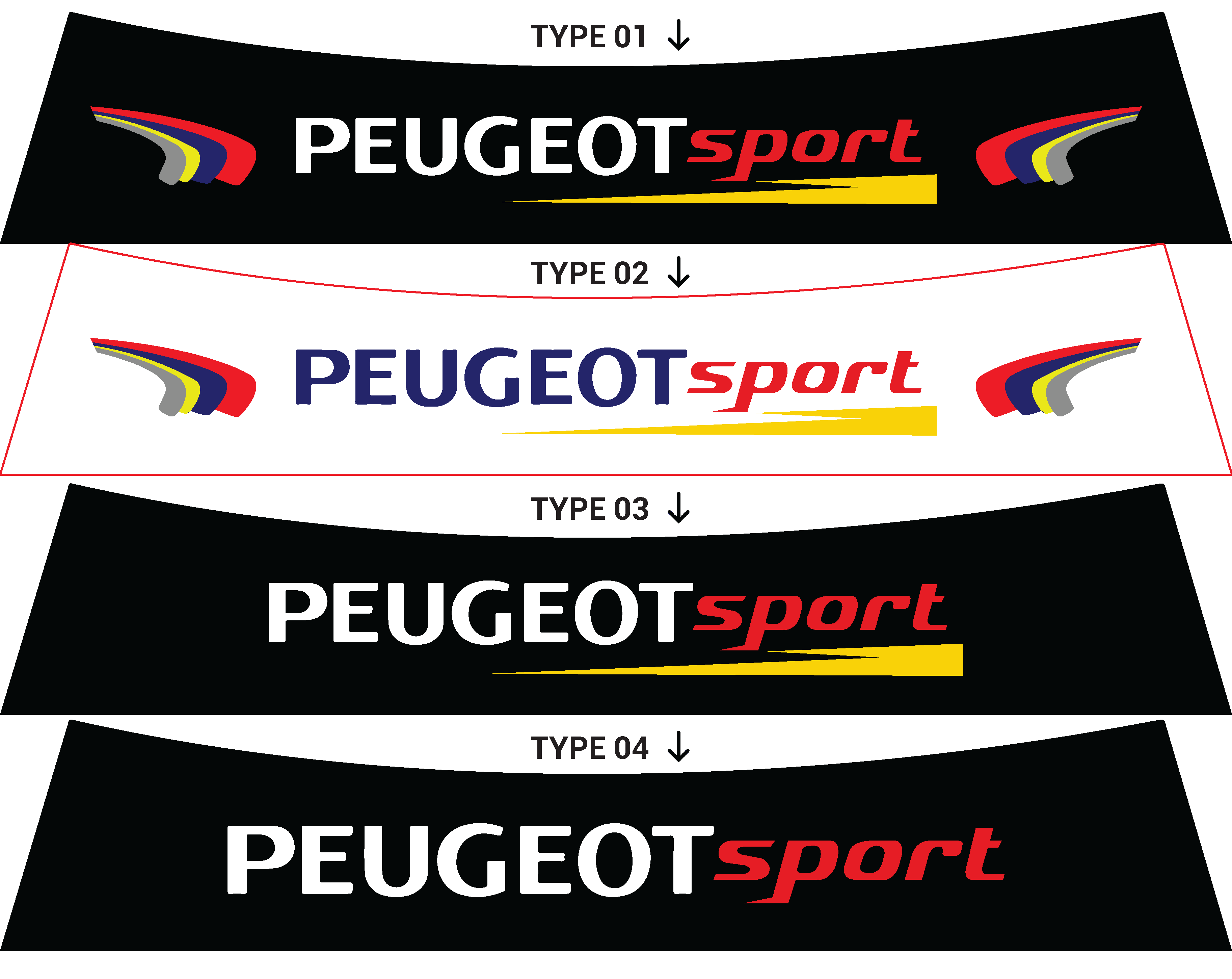 Bandeau pare-soleil Peugeot 206