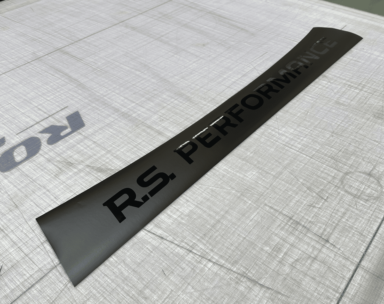 Bandeau RS PERFORMANCE NOIR MAT/BRILLANT